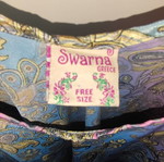 Swarna πολύχρωμο φόρεμα με τιράντες one size σαν καινούργιο