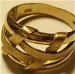 χρυσό δαχτυλίδι 14 καράτια