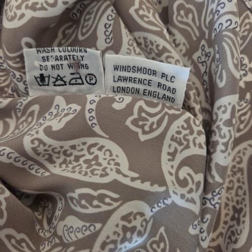 Planet Vintage Double Breasted Paisley Blouse like new
