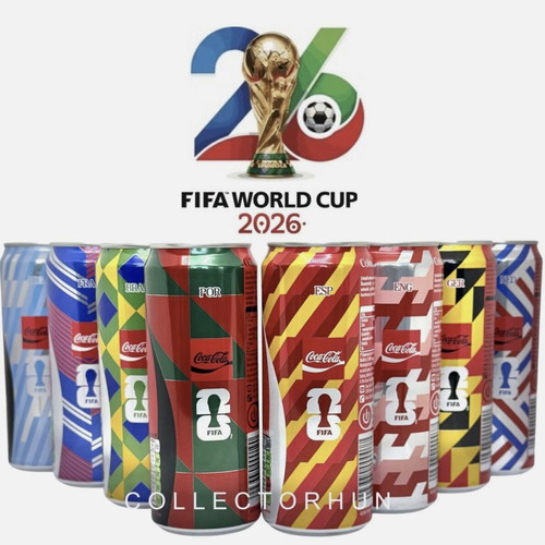 Coca Cola FIFA World Cup 2026 330ml cans collection