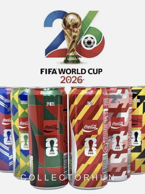 Coca Cola FIFA World Cup 2026 330ml cans collection