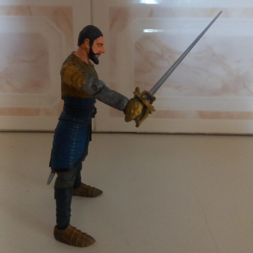 King Miraz action figure from The Chronicles of Narnia like new