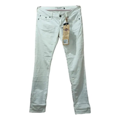 Harley Davidson Women's Gabardine Pants 28 New, White