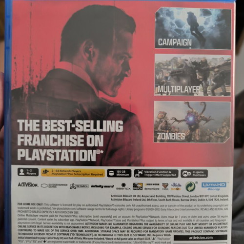 Call of Duty Modern Warfare 3 PS5 game