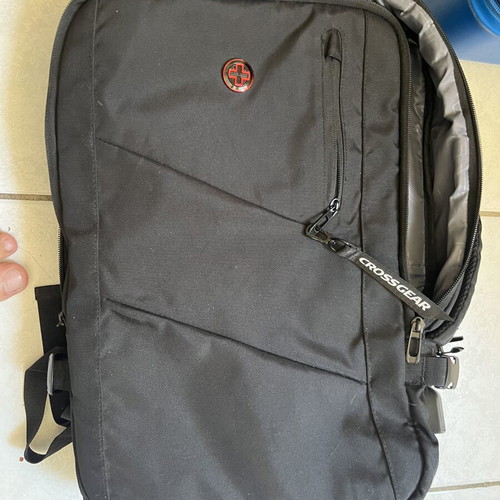 Swiss backpack like new with multiple compartments for laptop