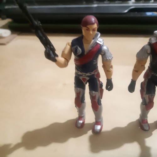 GI Joe Cobra Xamot and Tomax figures like new