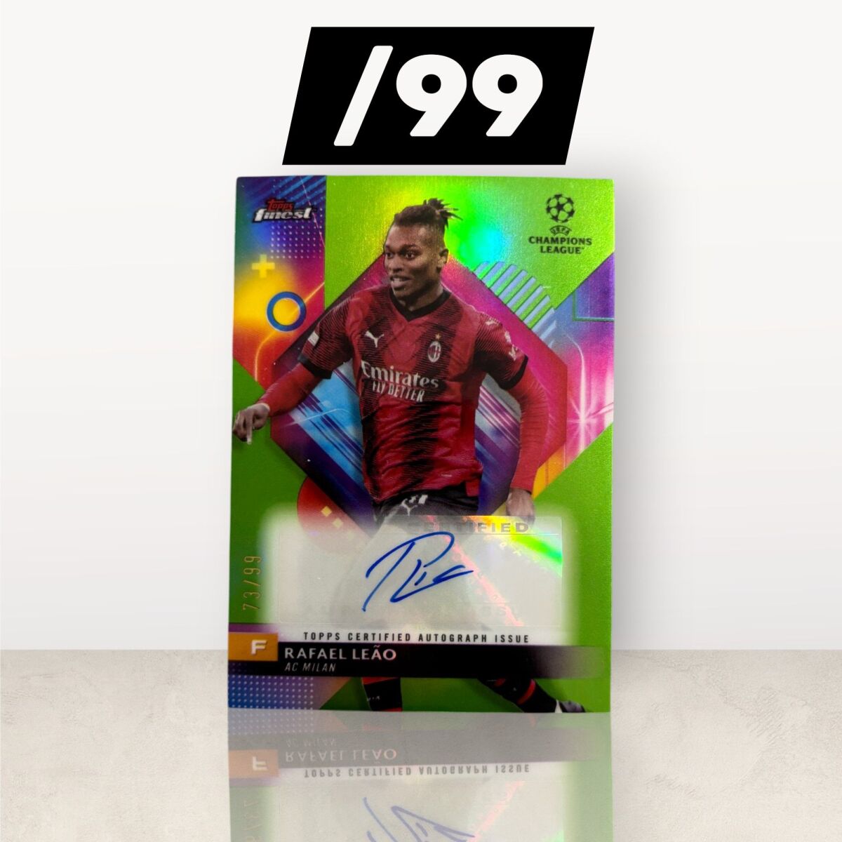 Rafael Leao AC Milan Topps Finest UCL… - € 55,00 - Vendora.gr