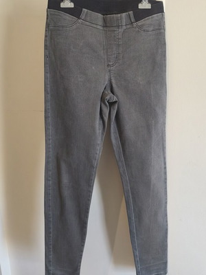 Esmara women's cotton legging pants, grey, size M