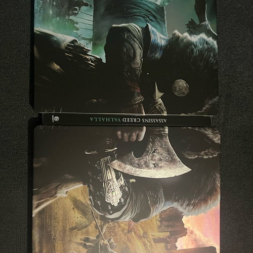 Assasins Creed Valhalla steelbook like new without game