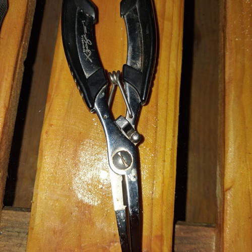 XZOGA Fishing Pliers like new, stainless steel, for jigging and popping