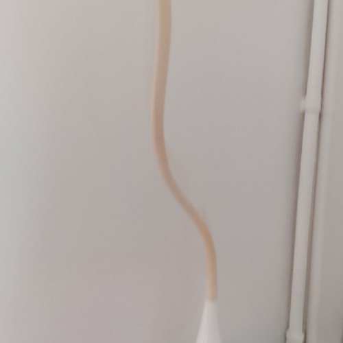 Led touch desk lamp with flexible neck, modern design