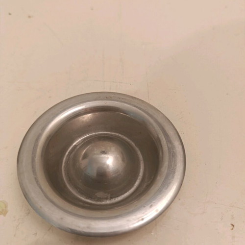 Inox egg holder used, metal