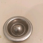 Inox egg holder used, metal