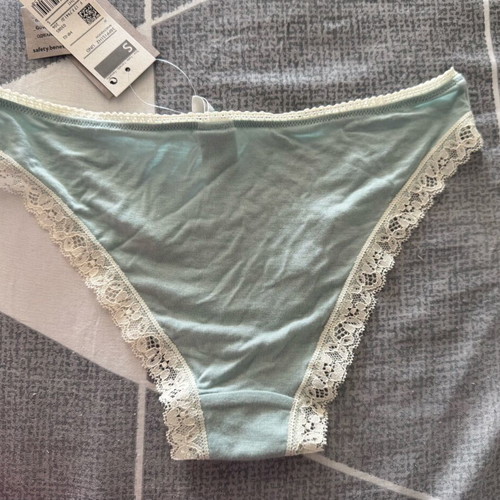 Benetton women's underwear new, turquoise, small