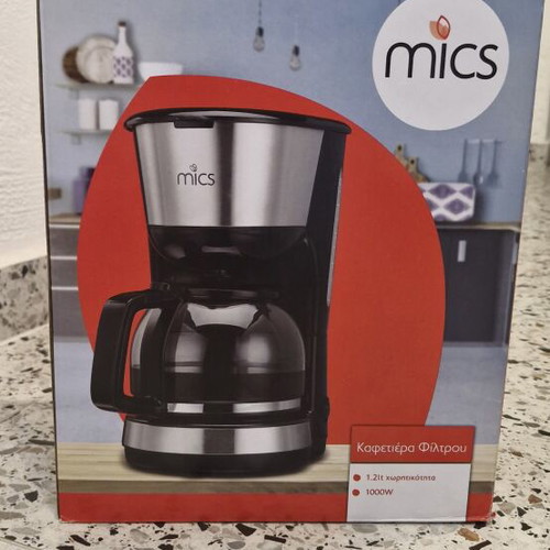 Mics Coffee Maker 1000W 1.2L New
