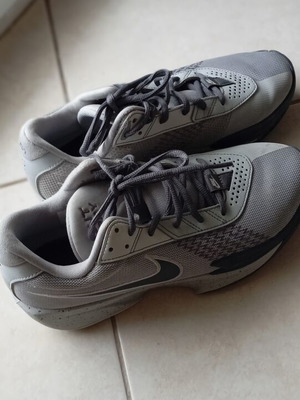 Nike athletic shoes size 42, grey