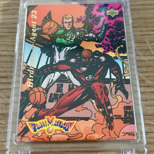 Michael Jordan Agent 23 vs Birdman Upper Deck NBA 1993 card used