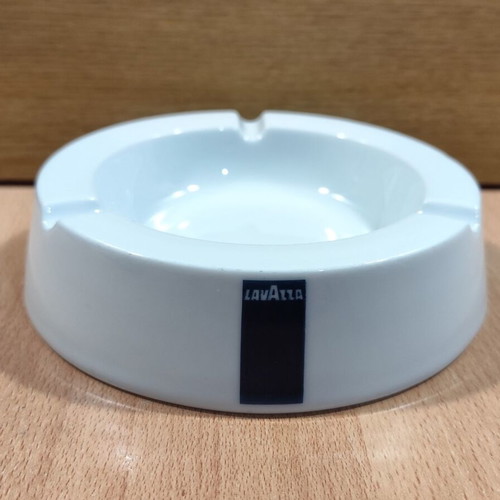 Lavazza espresso ceramic ashtray promotional