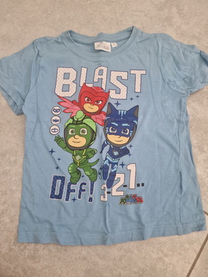 PJ Masks κοντομάνικο μπλουζάκι για αγόρι, 116 εκ.