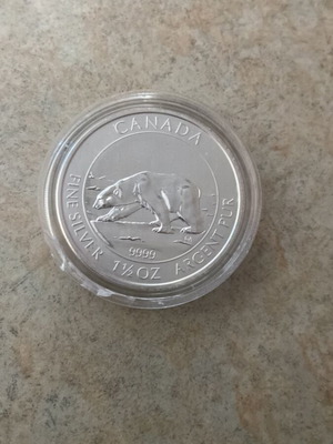 Canada 2013 Silver Coin 1.5 oz new