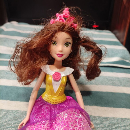 Mattel Disney Basic Fashion Doll Princess Belle used