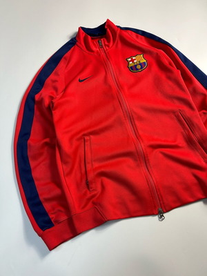 Nike Vintage Y2k FC Barcelona 2012-2013 Orange Track Jacket like new