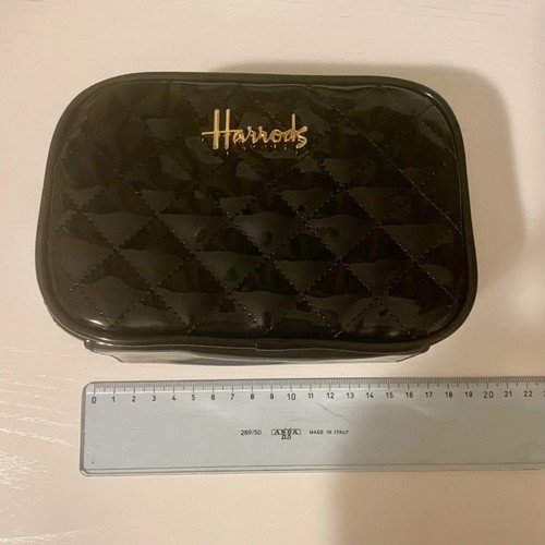 Harrods makeup bag new from London