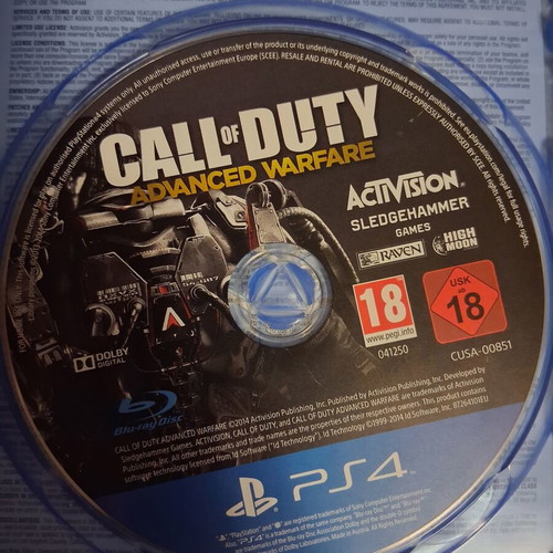 Call of Duty Advanced Warfare PS4 game
