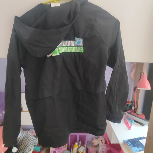 Adidas lightweight waterproof jacket for boys 9-10 years used