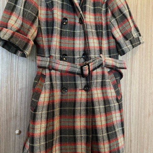Women's coat used with short sleeve, multicolor, size XXL