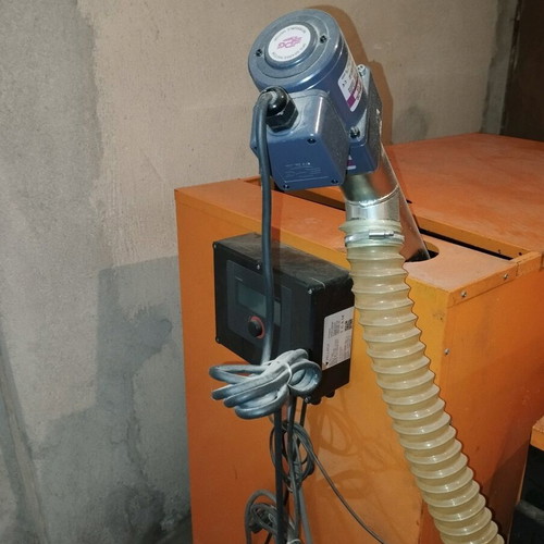 Ferroli pellet burner used with excellent efficiency