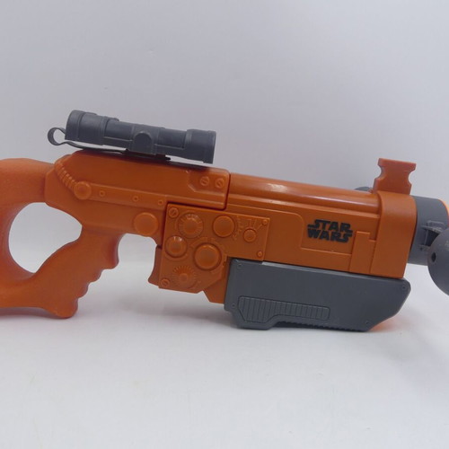 Star Wars Episode VII Nerf Super Soaker Chewbacca Bowcaster Blaster Gun used