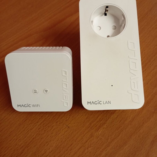 Devolo power line WiFi router set used, good working condition