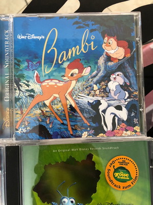 Bambi CD оригинален саундтрак като нов Disney филм CD