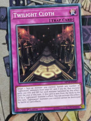 Twilight Cloth Yu-Gi-Oh! Normal Trap κάρτα σαν καινούργιο