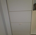 Shoe rack like new, 4 levels
