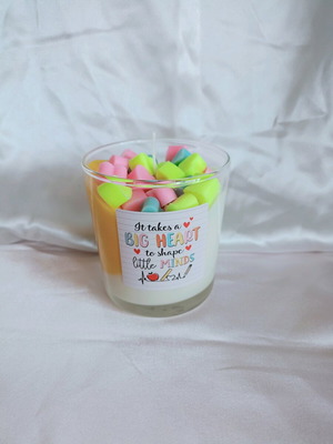 Teacher candle καινούργιο, χειροποίητο δώρο για δασκάλα