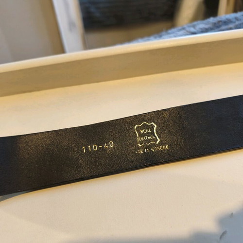No Fear adjustable unisex belt black like new