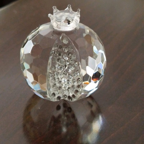 Crystal decorative pomegranate like new