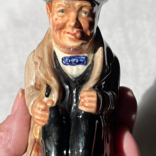 Royal Doulton Winston Churchill cream container vintage like new