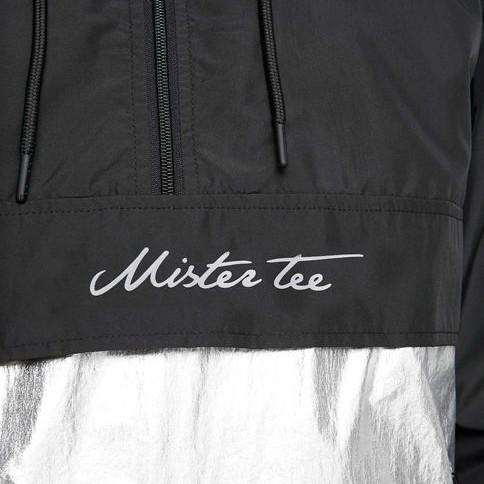 Mister Tee Reflective Windbreaker new, silver, sizes S M XL