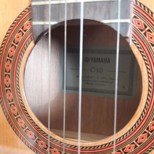 Yamaha guitar used with dent