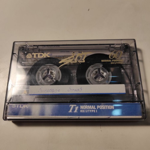 Savatage Sirens cassette tape used, metal