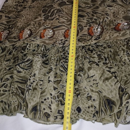Bluenote airy dress new in olive color size M