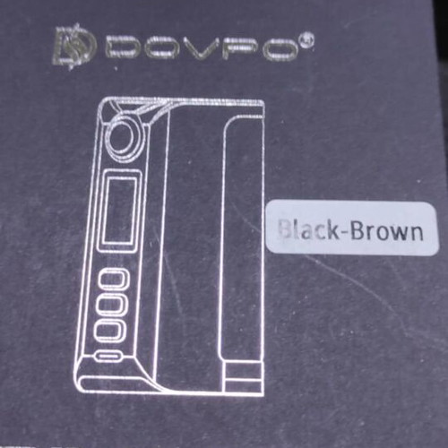 Riva 200 Box Mod by DOVPO used, black brown