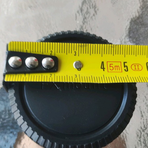 Plastic cap for Fujifilm camera body 55mm new