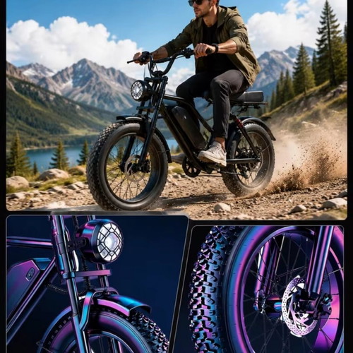 Fatbike 20" electric bike Headeer BK20 new