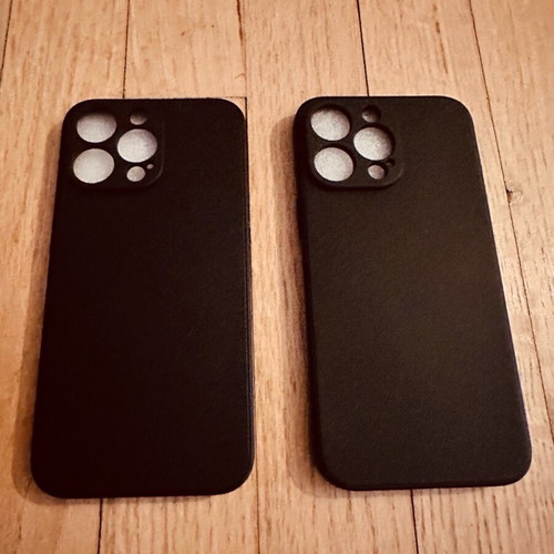 iPhone 14Pro cases new, black silicone, set of 2