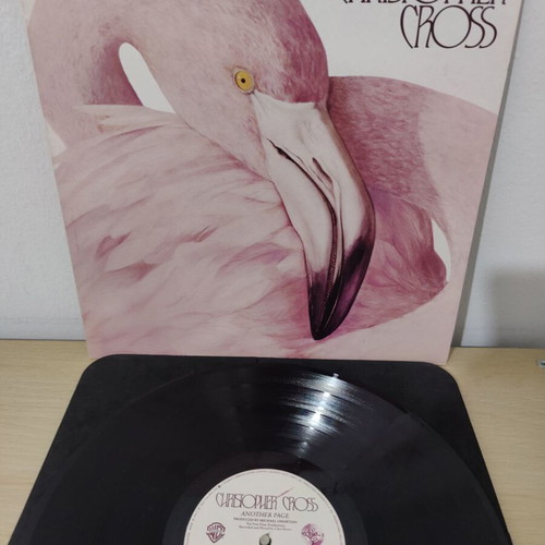Christopher Cross Another Page vinyl record used, rock