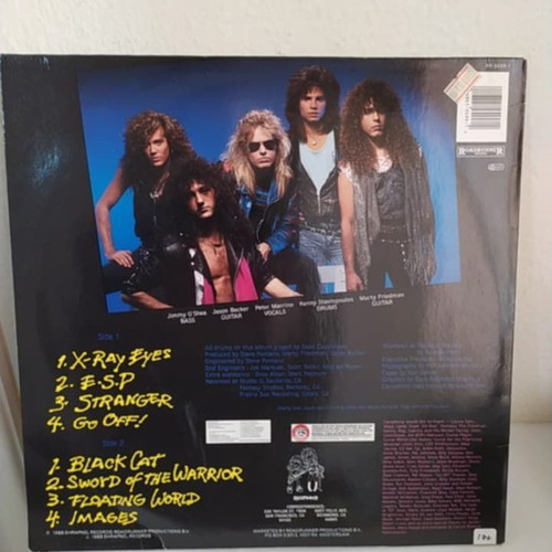 Cacophony Go Off! vinyl like new, metal